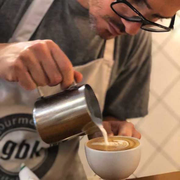 Manso's Cafe coffee mug